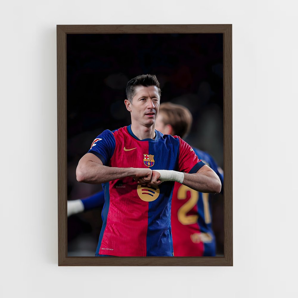 Poster Robert lewandowski Clic (vue 5)